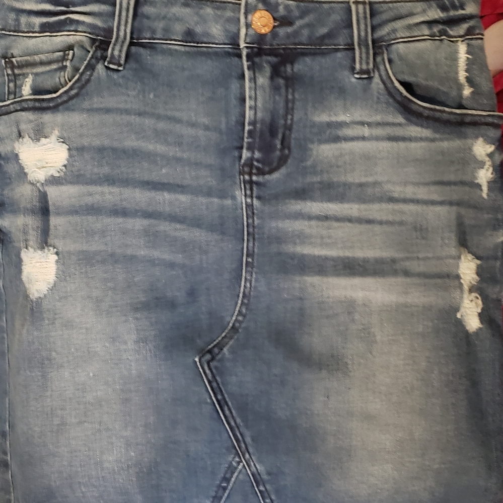Jean skirt
